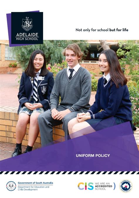 Uniform Brochure 2018 by Adelaide High School - Issuu