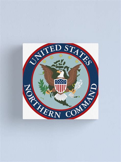 "United States Northern Command (USNORTHCOM) Shield" Canvas Print for ...