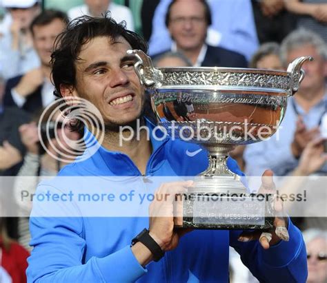 Roland Garros Trophy Ceremony Photos - Rafael Nadal Champion ~ ATP Men's Tennis