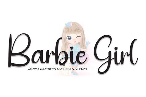 Barbie Girl Font by william jhordy · Creative Fabrica