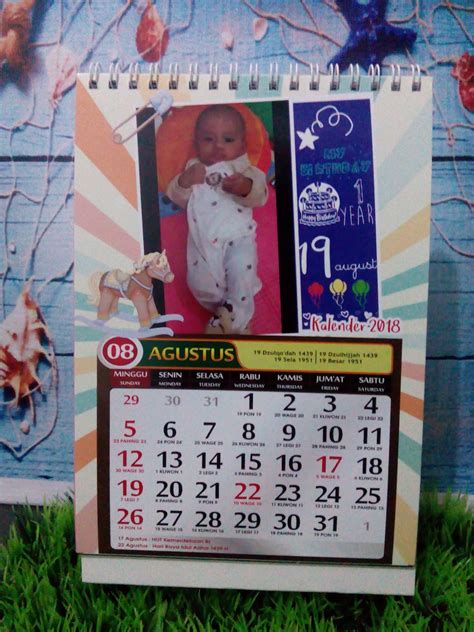 Kalender Duduk / Kalender Meja / Kalender Lucu