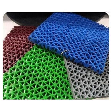 Zig- Zag PVC Anti Skid Mats - Durowipe, Thickness: 4 mm at Rs 95/square ...