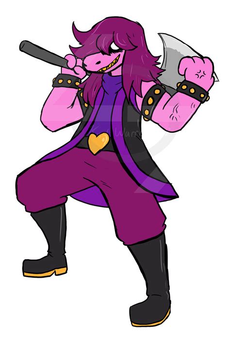 Susie of the Deltarune by KarlWarrior47 on DeviantArt