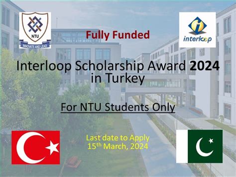 Hassan Iftekhar Ahmed, MASc, EIT on LinkedIn: #interloop #ntu #turkey #scholarships #textile # ...