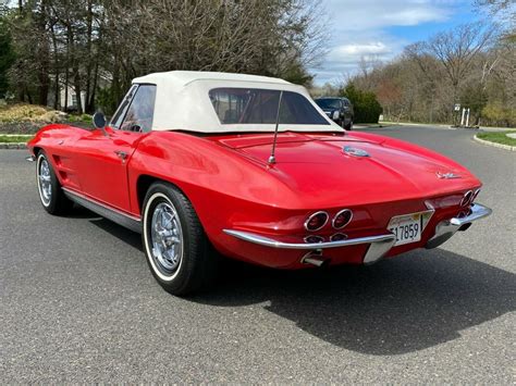 1963 CHEVROLET CORVETTE CONVERTIBLE C2 FRAMEUP RESTO CORRECT CODES NO ...