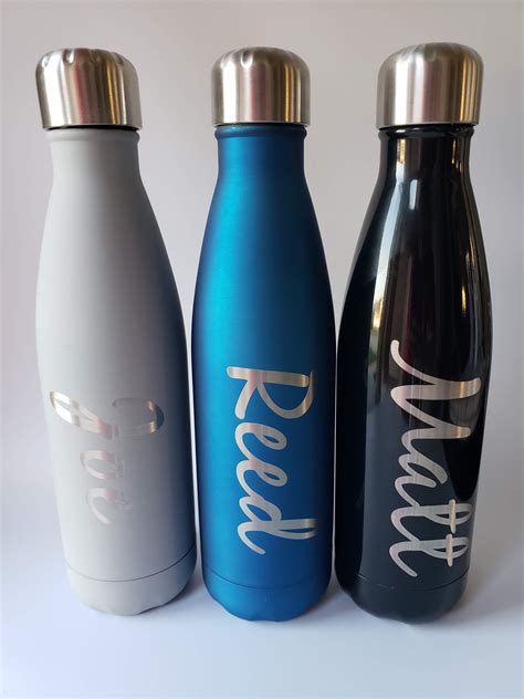 Personalized Engraved 17oz Stainless Steel Water Bottle