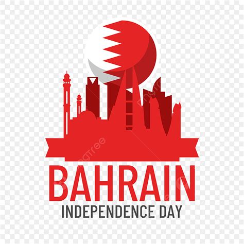 Bahrain National Day PNG Picture, Flag Building Bahrain National Day ...