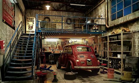 Free photo: Old Garage - Dirt, Dirty, Door - Free Download - Jooinn