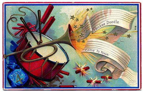 Vintage Patriotic Clip Art - July 4th - The Graphics Fairy