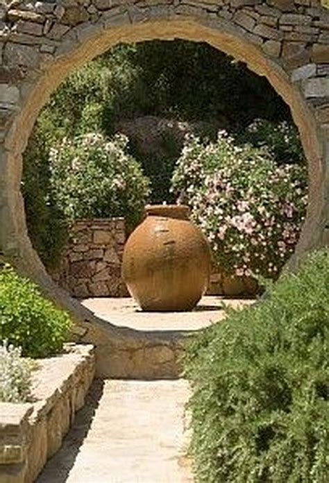 34 The Best Stone Moon Gate Design Ideas For Your Garden | English ...