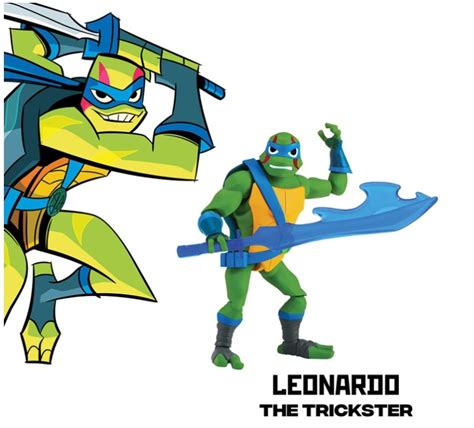 TMNT Leonardo Action Figure (ROTMNT) -Second Stock, Hobbies & Toys ...