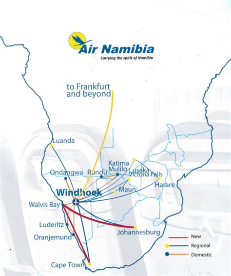 Air Namibia Flight Bookings & Vouchers | SW Flights