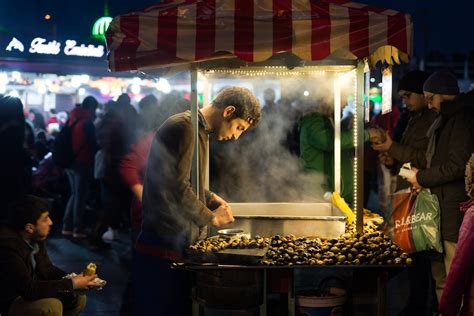 Street Vendor Selling Food · Free Stock Photo