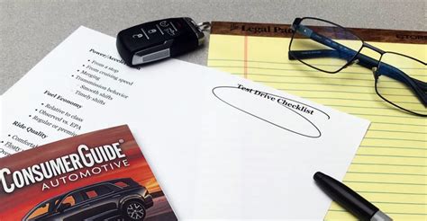 Car Shopping Tips: Test Drive Checklist | The Daily Drive | Consumer Guide®