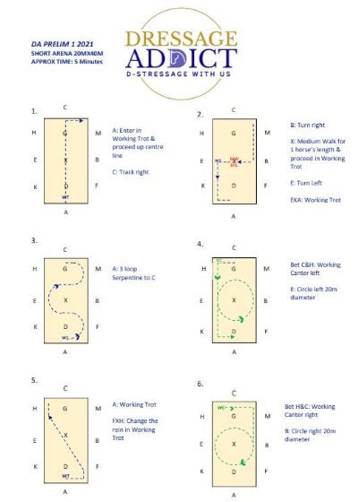 Online Dressage Tests - downloads