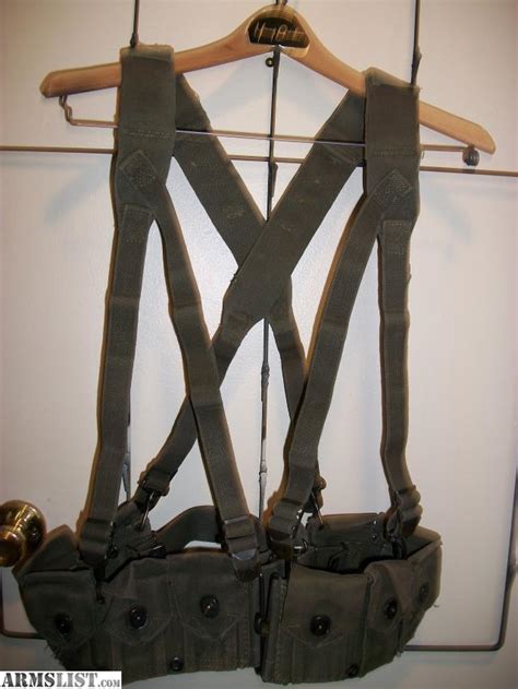 ARMSLIST - For Sale: M1 Garand Ammo Belt w/Suspenders 1950