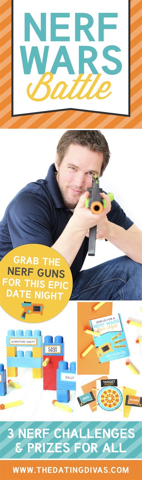 Nerf Gun War With Spouse Or Family Date Night | The Dating Divas