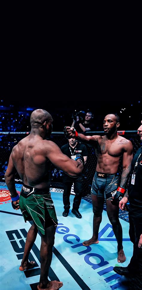 Leon Edwards headshot v Kamaru Usman UFC wallpaper in 2023 | Ufc ...