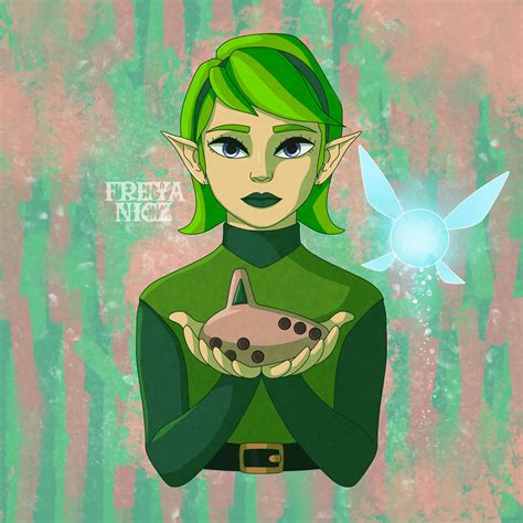 ArtStation - Saria | Zelda Ocarina of Time