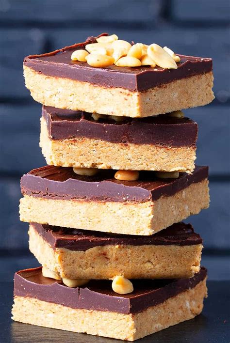 Peanut Butter Bars - The Kitchen Magpie