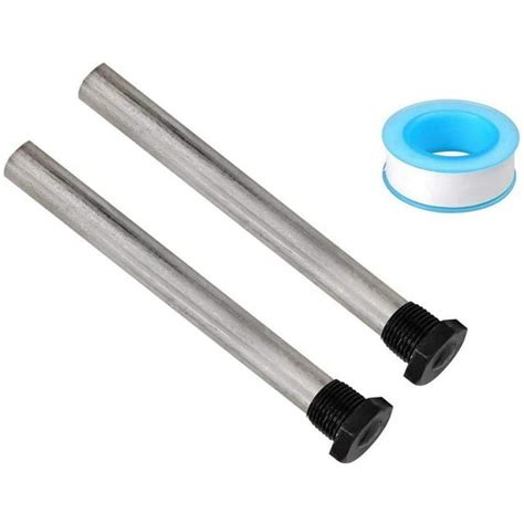 RV Water Heater Magnesium-Anode Rod for Heaters,2 Pack 1/2" NPT RV Hot Water Tank Anode Rod for ...