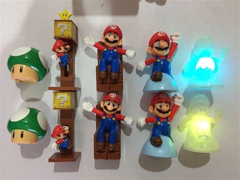 Super Mario Bros Happy Meal Bundle Figure Lot x10, Hobbies & Toys, Toys ...