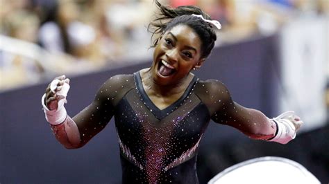 Simone Biles soars to 6th US gymnastics title at KC championships ...