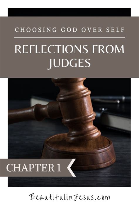 Reflections from Judges: Chapter 1 - Beautiful in Jesus