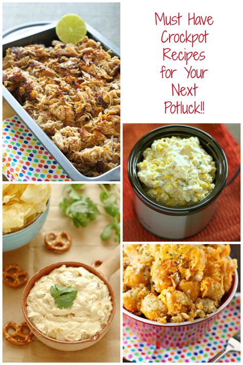 Delicious Slow Cooker Dishes for your Next Potluck!! - Slow Cooker Gourmet