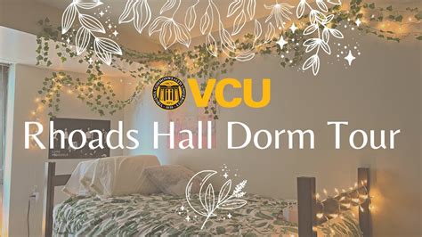 VCU Rhoads Dorm Tour! - YouTube