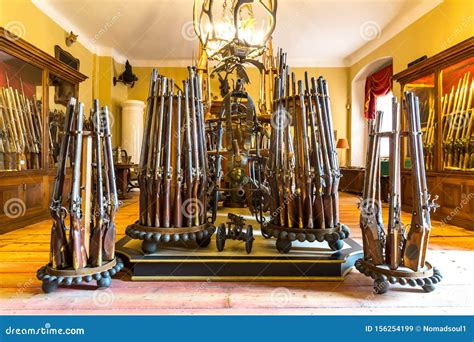 Museum with Old Weapons, Ancient Armory Storage Editorial Stock Image - Image of heritage ...