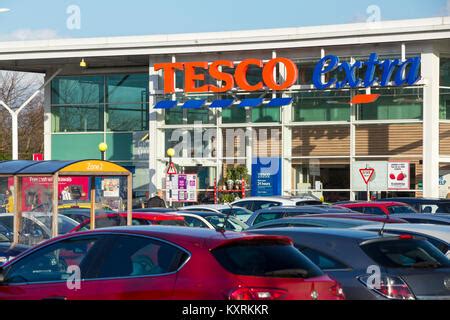 A Tesco supermarket in Loughborough, Leicestershire, UK Stock Photo - Alamy