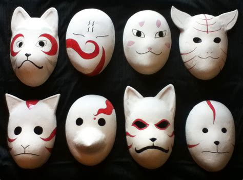 Last Minute Halloween Costume – Anbu Mask - My Pinterventures