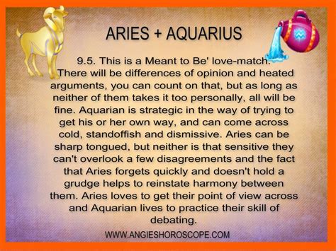 Aries + Aquarius Compatability - Zodiac Memes