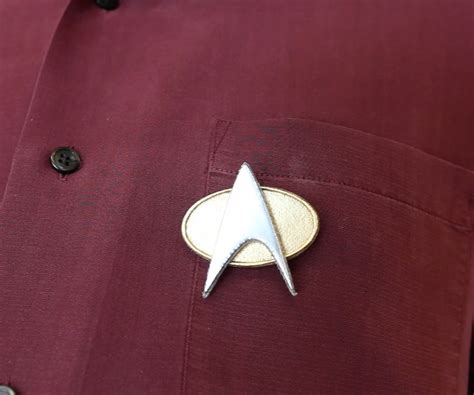 Star Trek Communicator Badge : 6 Steps (with Pictures) - Instructables