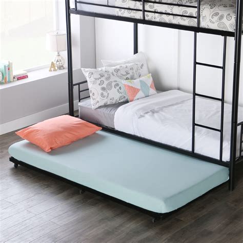 Twin Roll-Out Trundle (Bed Component Only) - Black by Walker Edison