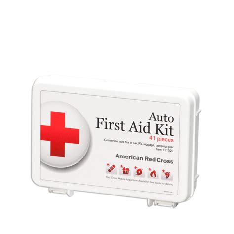 American Red Cross Auto First Aid Kit | Red Cross Store