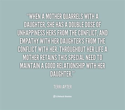 Mother Daughter Strained Relationship Quotes. QuotesGram