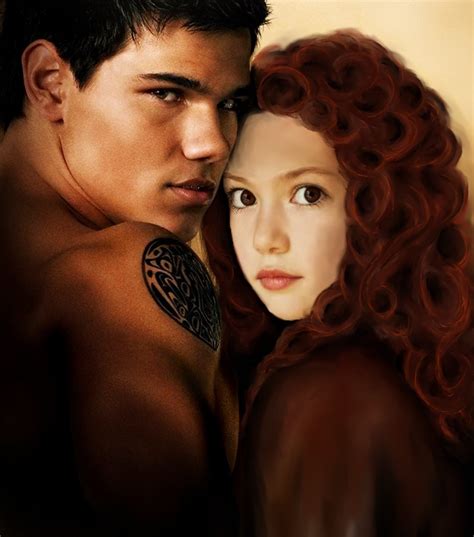 Jacob and Renesmee by Fabielove on DeviantArt