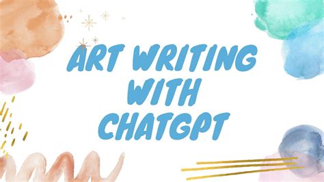 Beginner's Guide: How to Use AI For Art Writing — CREATIVE LATTICE