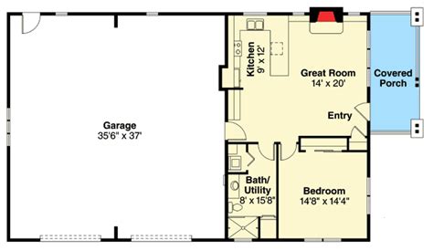 Small House Big Garage Floor Plans - floorplans.click