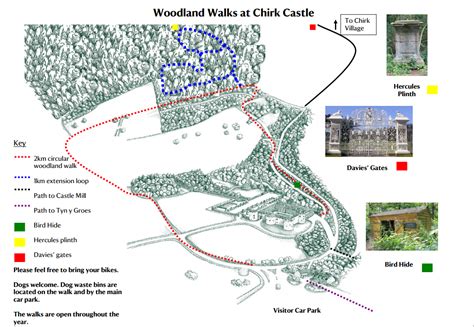 Exploring North Wales: Woodland Walk at Chirk Castle