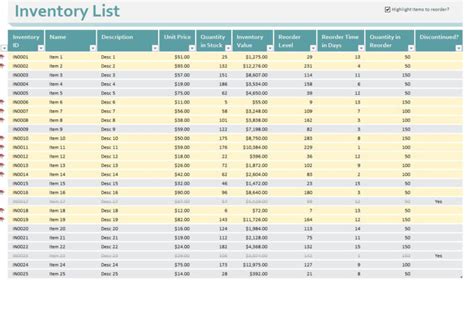 Basic Stock Control Spreadsheet pertaining to Example Of Simple Inventory Tracking Spreadsheet ...