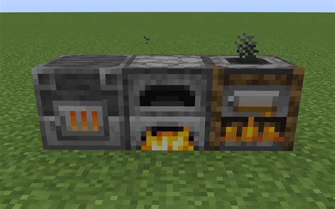 Types Of Furnaces Minecraft