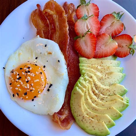 Simple Breakfast Plate : r/EasyKetoMeal