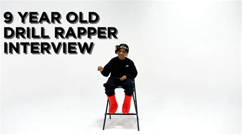 Interview With A 9 Year Old Drill Rapper (Yung TGE) - YouTube