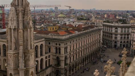 Italy Milan Skyline from the Stock Footage Video (100% Royalty-free ...