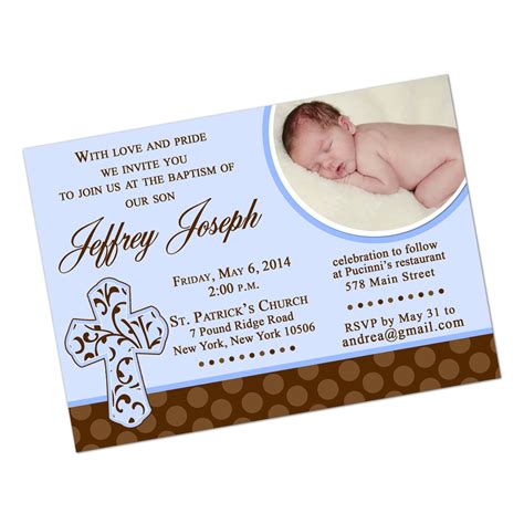 Christening Invitation Background