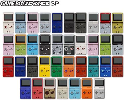 Nintendo Gameboy Advance GBA SP Console - All Colours