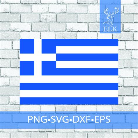 Greece Flag Greek Country Flag SVG svg Dxf Eps Png | Etsy